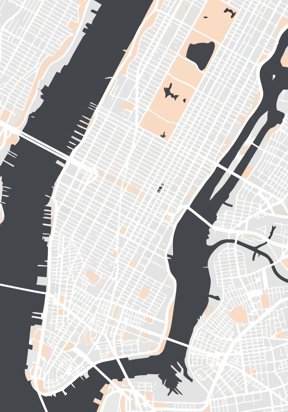 new york city map